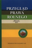 Przegląd prawa rolnego nr 2 (13) 2013