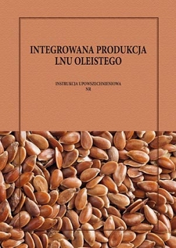 Integrowana produkcja lnu oleistego